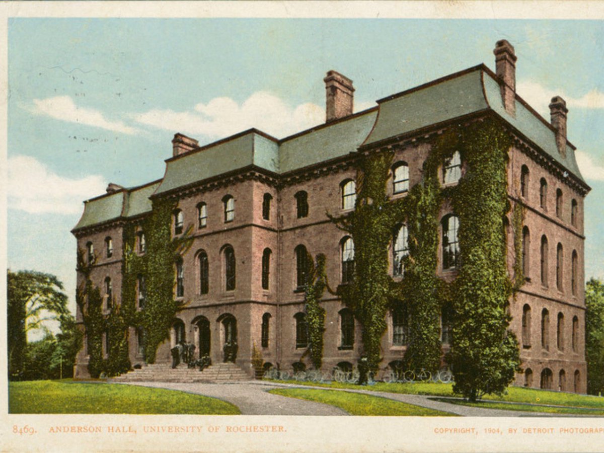 rochesteralumni's tweet photo. 175 years ago this week, @UofR began in a rented hotel on West Main Street. From the United States Hotel to River Campus, check out our journey from 1850 to today. 📸 #EverBetter #EverWonder #URochester 💛 https://t.co/xKY6vJiA5e