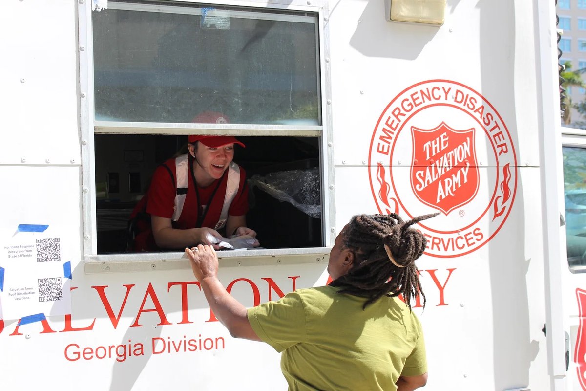 Salvation Army EDS tweet media