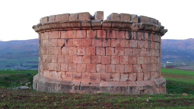 Castellum Tidditanorum (Tiddis), Algeria. Tomb of Quintus Lollius Urbicus (AD 109-160), the Algerian Numidian General who conquered Scotland, built the Antonine Wall and became Governor of Roman Britain (AD 139-142). 
His name appears on five inscriptions from Britain.