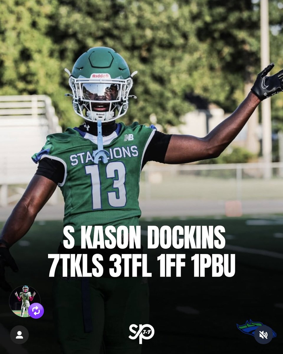 Stats from last game🔒
#gamechanger <a href="/CSAPrepStar/">PREPSTAR</a> <a href="/VaPrepsRivals/">Virginia Preps</a> <a href="/PrepRedzoneVA/">Prep Redzone Virginia</a> <a href="/DAWGHZERECRUITS/">Dawg House Recruiting</a> <a href="/GRStallionsFB/">Green Run High School Football</a> 

Hudl: hudl.com/v/2Sw0zV