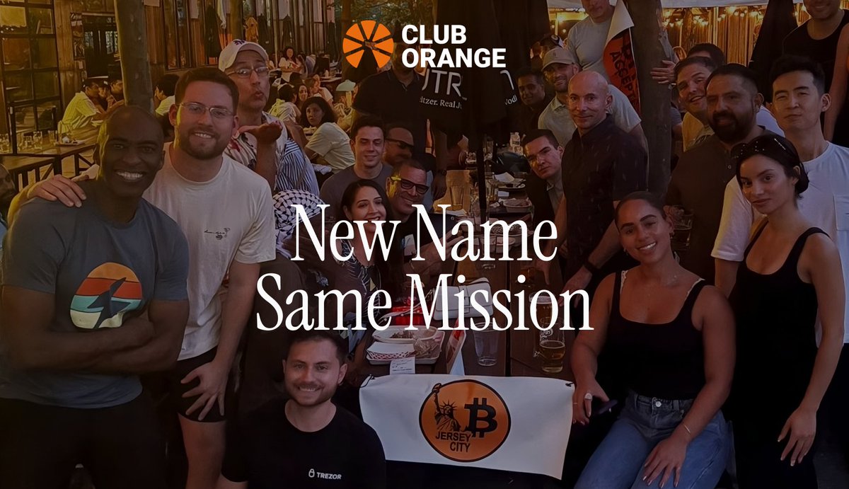 cluborange's tweet image. Almost 3 years ago, we launched Orange Pill App as a simple idea: help Bitcoiners find each other in the real world.

We didn&apos;t know if anyone would show up.

But 19,000 of you did.

You didn&apos;t just download an app, you built something real. You started meetups, made lifelong…