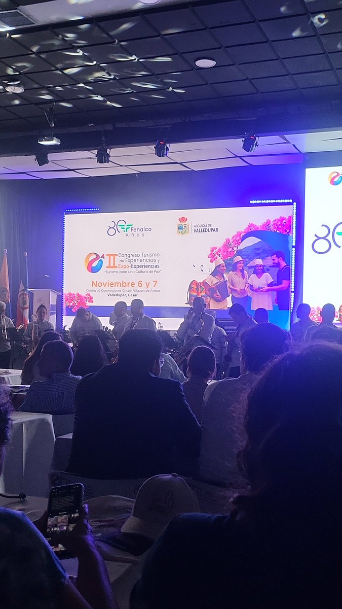 Participamos desde la mesa de trabajo en el Segundo Congreso Turismo de Experiencias para una Cultura de Paz, gracias a <a href="/FenalcoNacional/">Fenalco Nacional</a> por la invitación <a href="/AlcaldiaVpar/">Alcaldía de Valledupar</a> <a href="/Asobares/">🇨🇴 ASOBARES COLOMBIA</a>