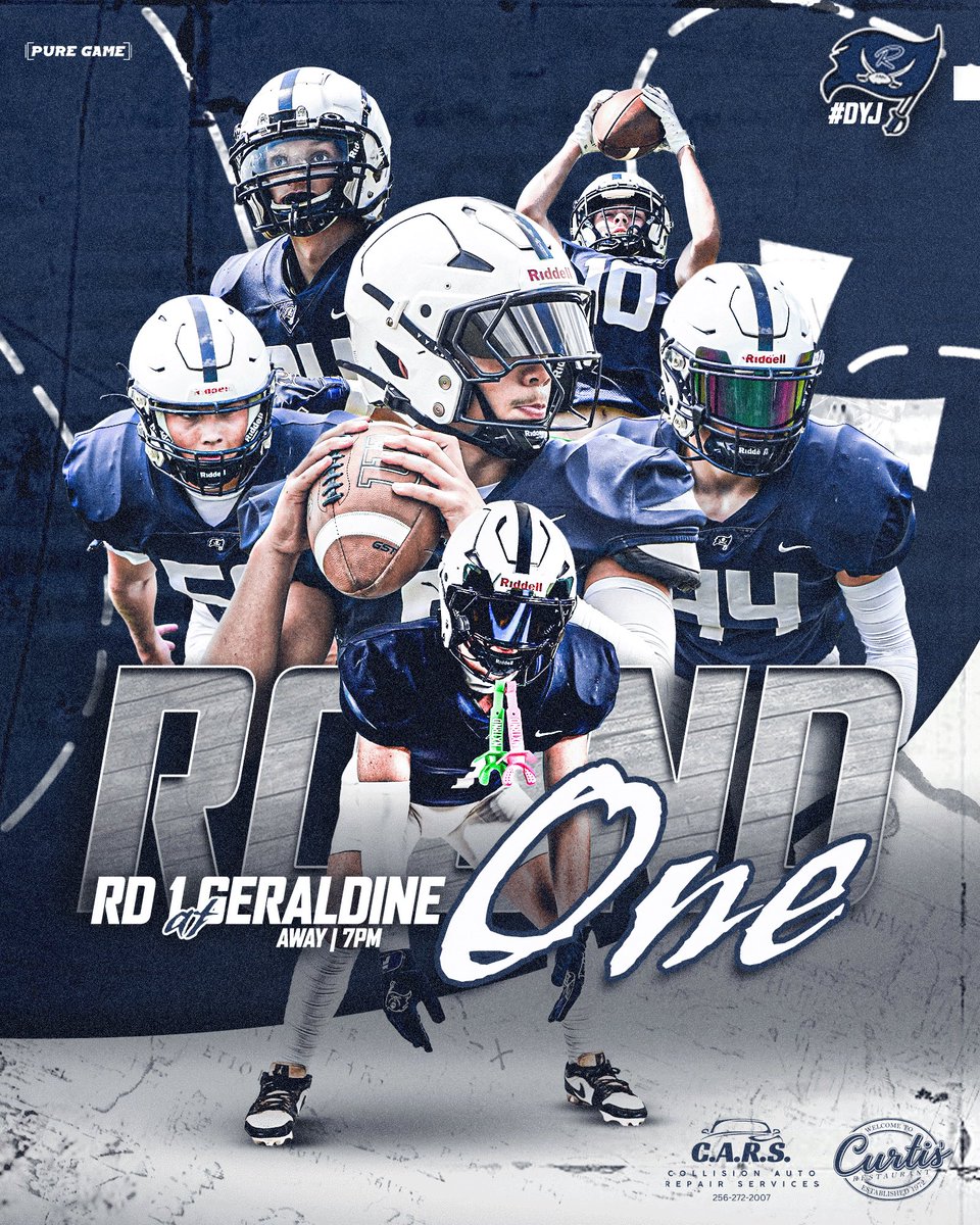 RogersPirateFB's tweet photo. Game Day Rd 1️⃣
#CARSCollision #Curtis’
🆚 Geraldine
⌚️ 7 pm
📍 Coolidge Isbell Field
🎟️ https://t.co/IwX29lSRwW
📻 107.5 FM
#DYJ #RollBlue https://t.co/00F4mHUkIg