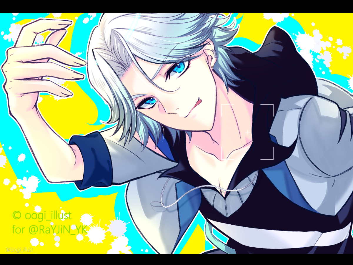 🎨 Art Raffle 当選おめでとうございます！  
<a href="/RaYJiN_YK/">Raijin Yukitama</a>様 専用イラストです✨  

🎉 Congrats on winning the Art Raffle!  
This illustration is for <a href="/RaYJiN_YK/">Raijin Yukitama</a>!  

© oogi_illust　#artraffle #イラスト