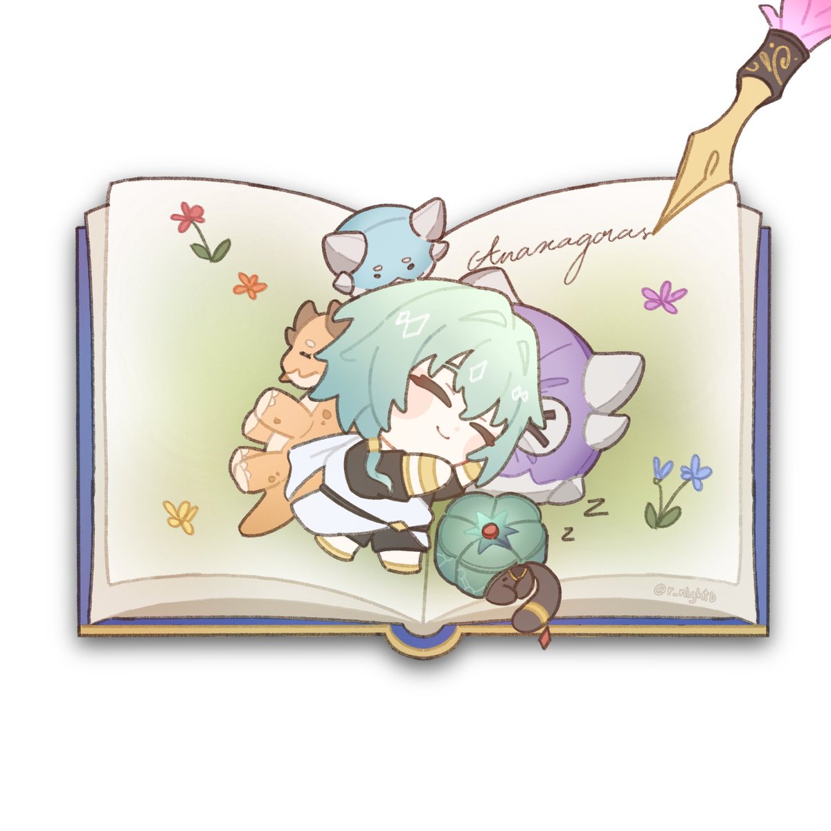 Good night, my baby
#Anaxa #Anaxagoras #HonkaiStarRail