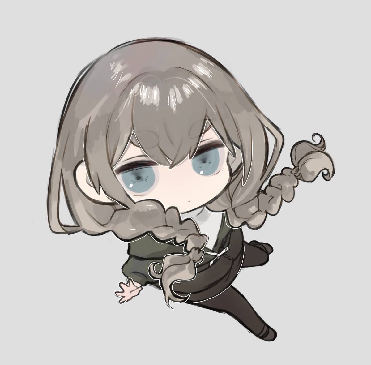 「姉が私のミラティブアバターの一人描いてくれた〜!」|まろびつのイラスト