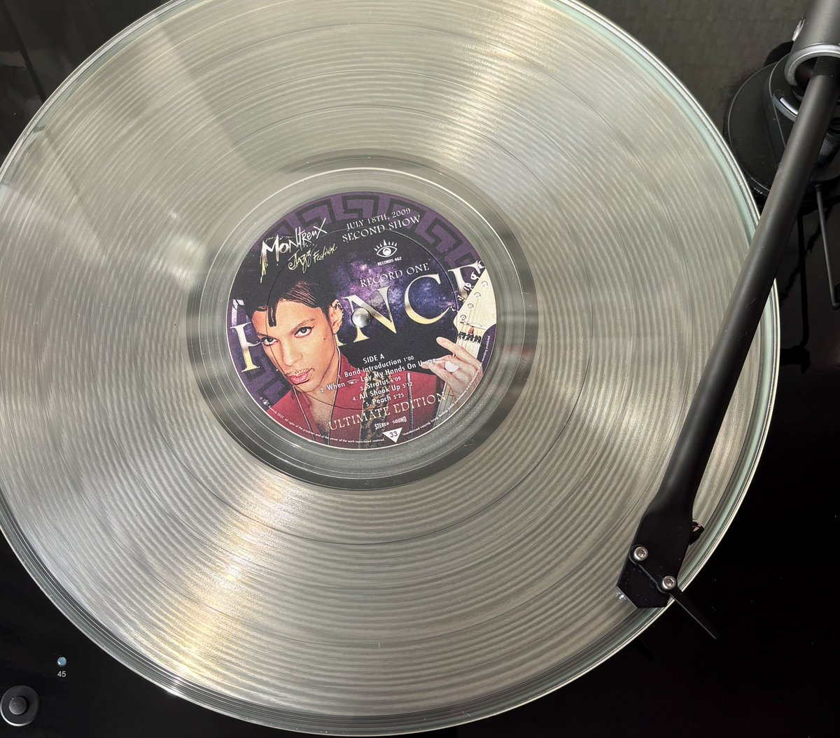 purplefunker's tweet photo. 🔥Prince • Montreux Jazz Festival 2009🔥
Live at The Montreux Jazz Festival
Second Show
July 18th 2009
Crystal Clear Vinyl 2LP
EYE Records
#NowPlaying
#Prince #Prince4Ever
#MontreuxJazzFestival
#EYERecords #VinylAddict https://t.co/27ClJDZmua