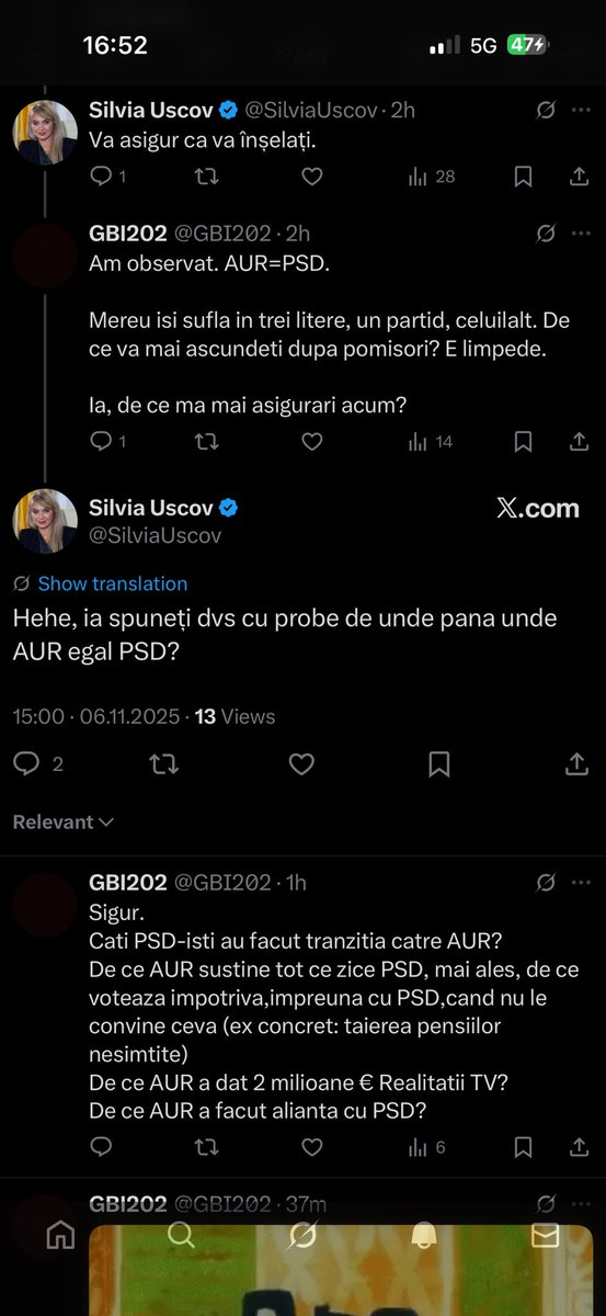 Hai ca a raspuns daca e.