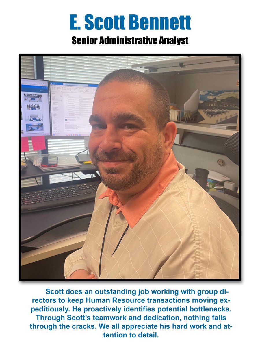 Shout out to the Capital Region GEM, Scott Bennett, An outstanding human resource in his own right!