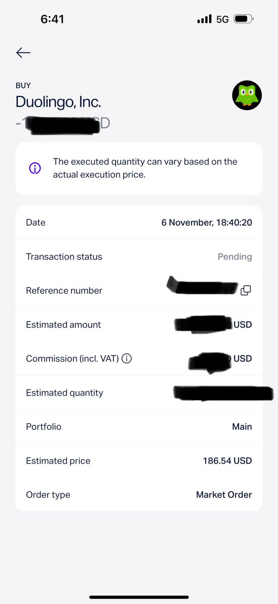 Bought @$186.5 $duol