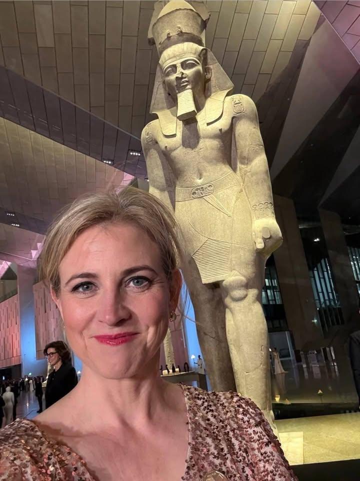 وزيرة خارجية النمسا فى حضرة الملك رمسيس التانى المعظم❤️
مصر 🇪🇬 ✌️ ❤️
#المتحف_المصري_الكبير