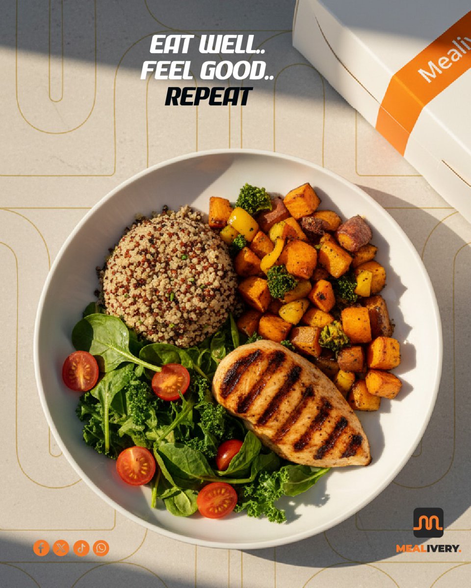mealivery_sa's tweet photo. Small steps, big results .. your health journey starts with one good meal.
Mealivery is here to make it easy &amp; delicious.

خطوات بسيطة تصنع فرق كبير.
رحلتك الصحية تبدأ من وجبة واحدة متوازنة.
ومع ميليفري تصير سهلة ولذيذة.

#mealivery #healthylifestyles #routine #السعودية🇸🇦 https://t.co/zrqMNDJS1r