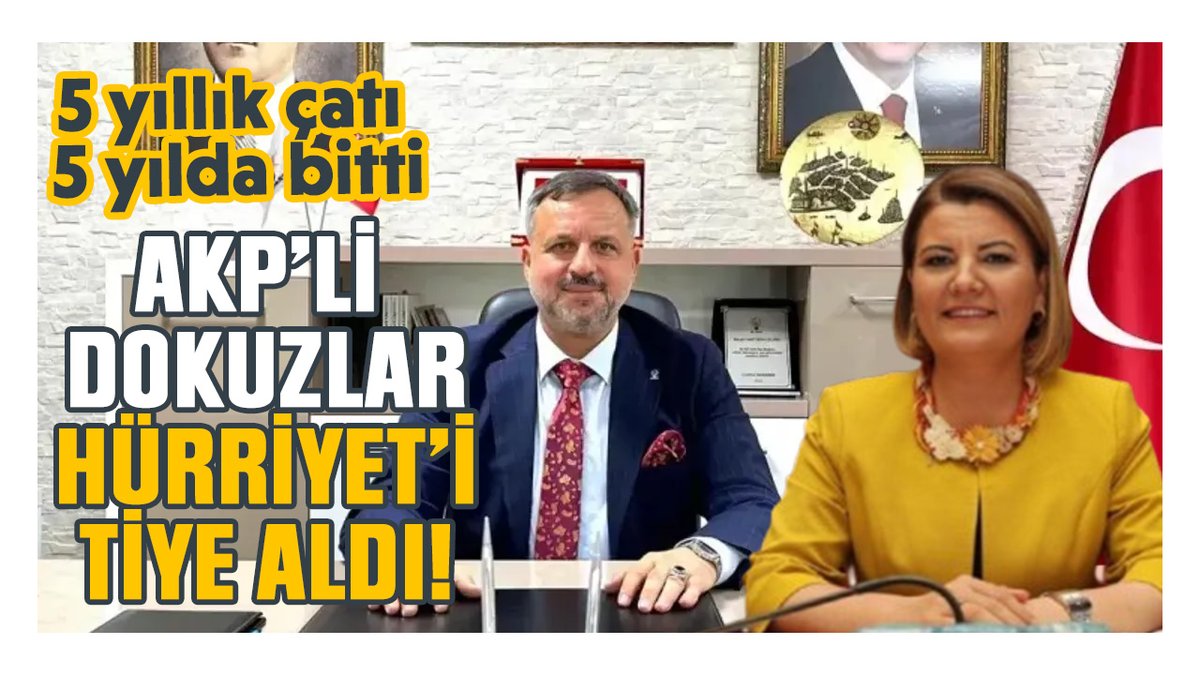 AKP’li Dokuzlar, Hürriyet’i tiye aldı! 5 yıllık çatı 5 yılda bitti
kocaelibarisgazetesi.com/gundem/akpli-d…,