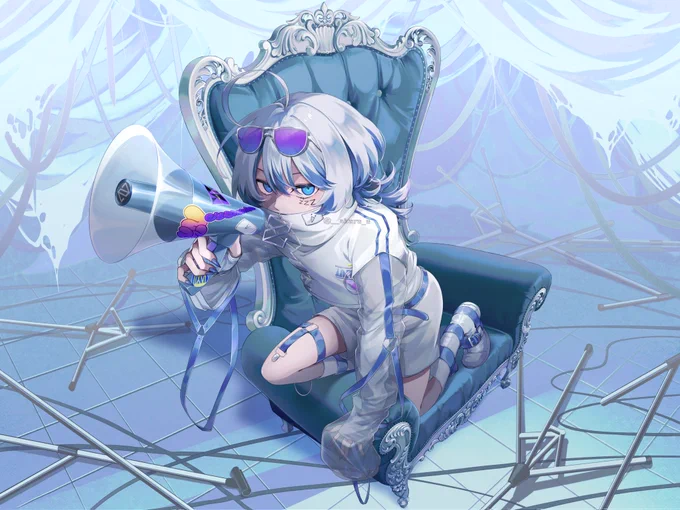CH4NGE/寝音まくら様(@ nrnmkr)cover MVイラストを担当させていただきました