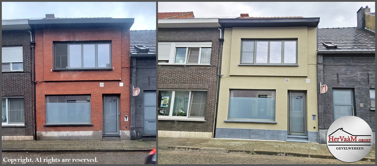 HerVaaM's tweet photo. Een totaalaanpak in Turnhout!
Alles uitgevoerd met oog voor detail, duurzaamheid en een vlekkeloze afwerking.
Ontdek meer op https://t.co/fmQhZFBY9A
#spuitkurk, #gevelrenovatie, #pleisterwerken, #renovatie, #isolatie, #voegwerken, #crepi, #gyproc, #schilderwerken, #isolatie https://t.co/8gv10ZM2Ue