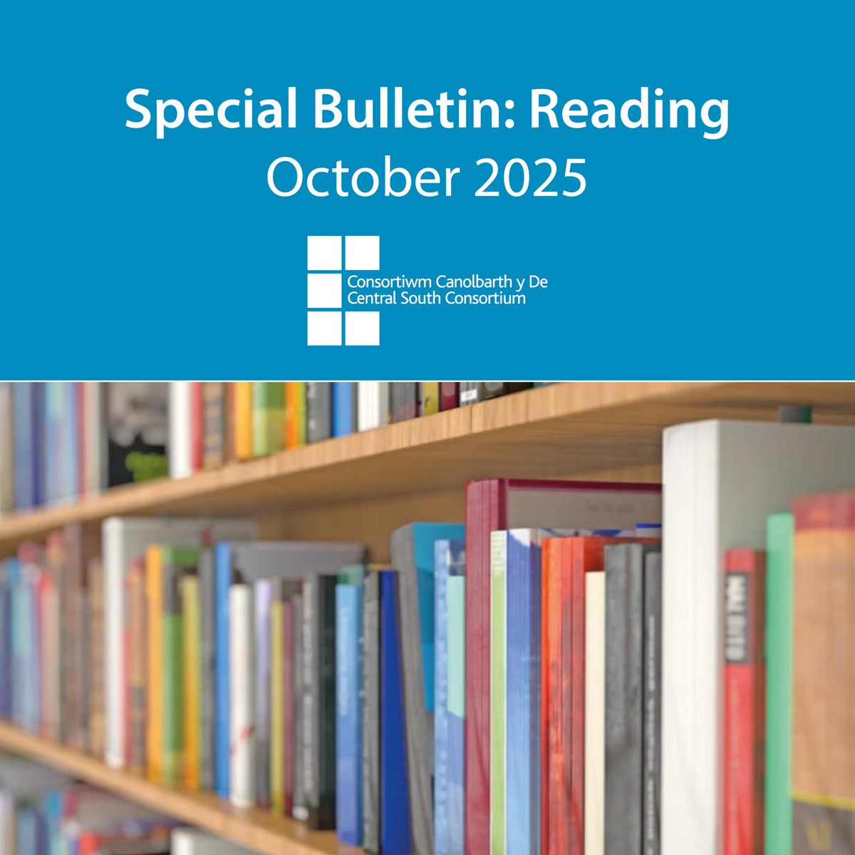 CSC_PLSupport's tweet image. Reading continues to be a priority in the professional learning and support available for schools at Central South Consortium. 

Read our special bulletin to find out more here: ow.ly/tPzo50XnPtC