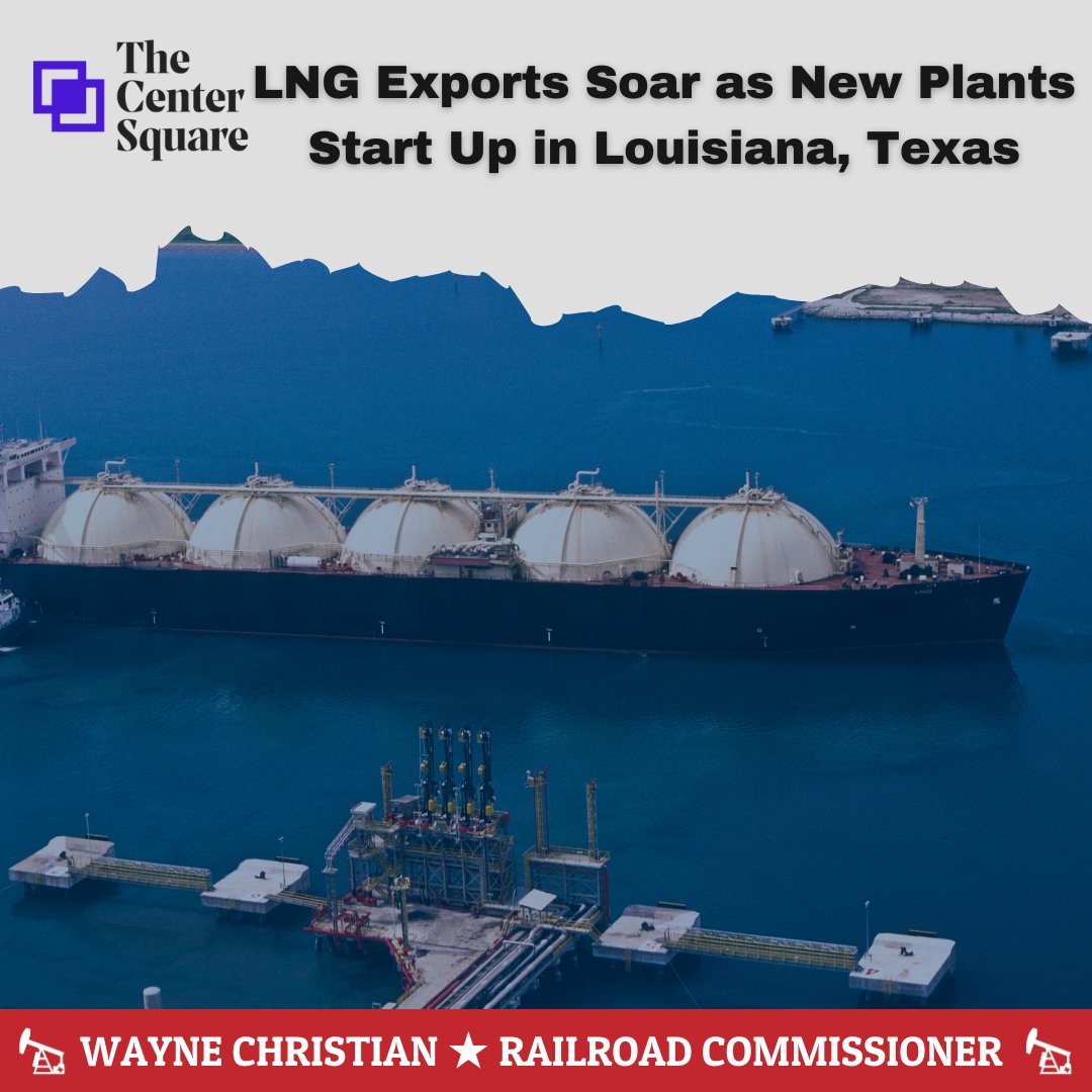 Texas drives America’s LNG boom with Gulf Coast exports fueling jobs, growth &amp; global energy security. Trump lifted Biden’s LNG export restrictions, supporting our oil &amp; gas industry. Texas energy leads the way! #TexasEnergy #LNGExports