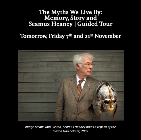 SeamusHeaneyNLI's tweet photo. There are still a few spots left for our brand new tour, ‘𝐓𝐡𝐞 𝐌𝐲𝐭𝐡𝐬 𝐖𝐞 𝐋𝐢𝐯𝐞 𝐁𝐲' at 𝟏𝟏:𝟑𝟎𝐚𝐦 𝐭𝐨𝐦𝐨𝐫𝐫𝐨𝐰!
🔗To reserve your place:  https://t.co/ChxQki8b4F
#SeamusHeaney #poetry #mythology #FreeTour #FreeInDublin #VisitDublin #folklore #ThingsToDoInDublin https://t.co/oRXaCVSGhU