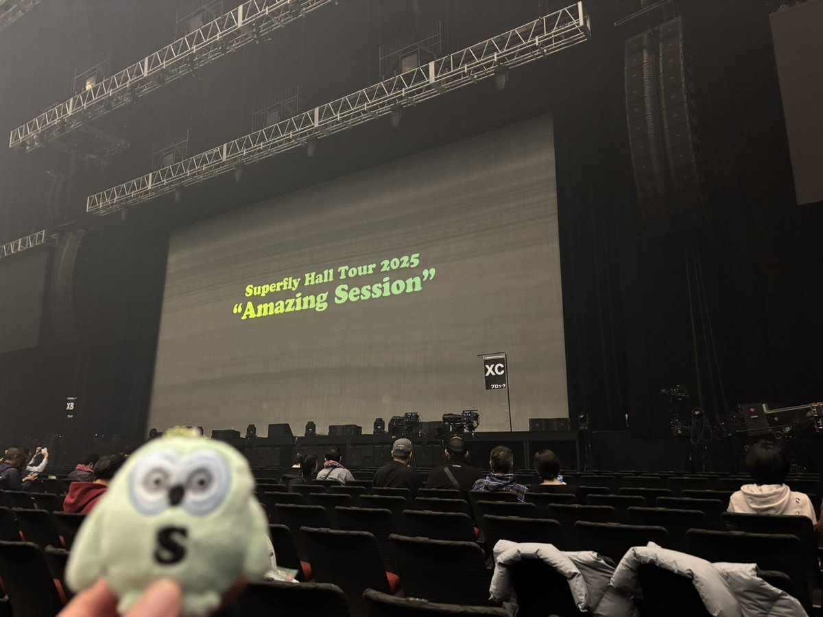 yone_asami's tweet photo. Superfly Hall Tour 2025
 “Amazing Session”
2025年11月6日(木)
東京ガーデンシアター
開場18:00 開演19:00 https://t.co/aKAPT1GNiW