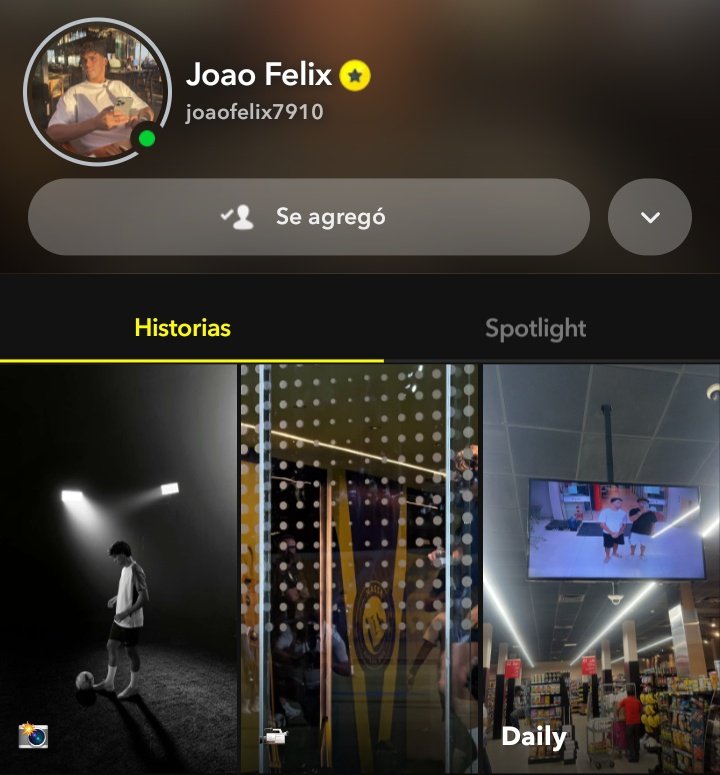 joaofelixenthu's tweet photo. 🚨 João Félix just added a new highlight to his profile in Snapchat.
#JoaoFelix #AlNassr #Snaphat https://t.co/0S0sQoOKrZ