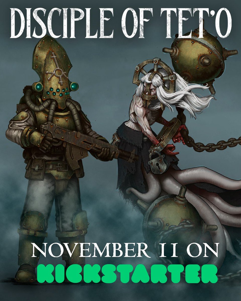 The wait is almost over!

After months of whispers from the depths, Disciple of Tet’o finally launches on November 11 on Kickstarter! 

Don’t miss the launch — subscribe to the pre-launch page now and be among the first to join the descent.

👉 kickstarter.com/projects/dakka…