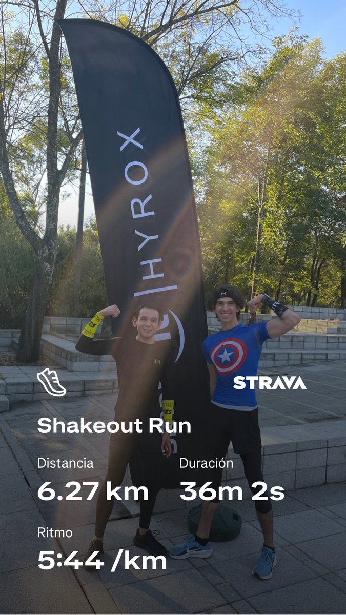 DrHistrionico's tweet image. #ShakeOutRun 
Ready for #HYROXCDMX2025