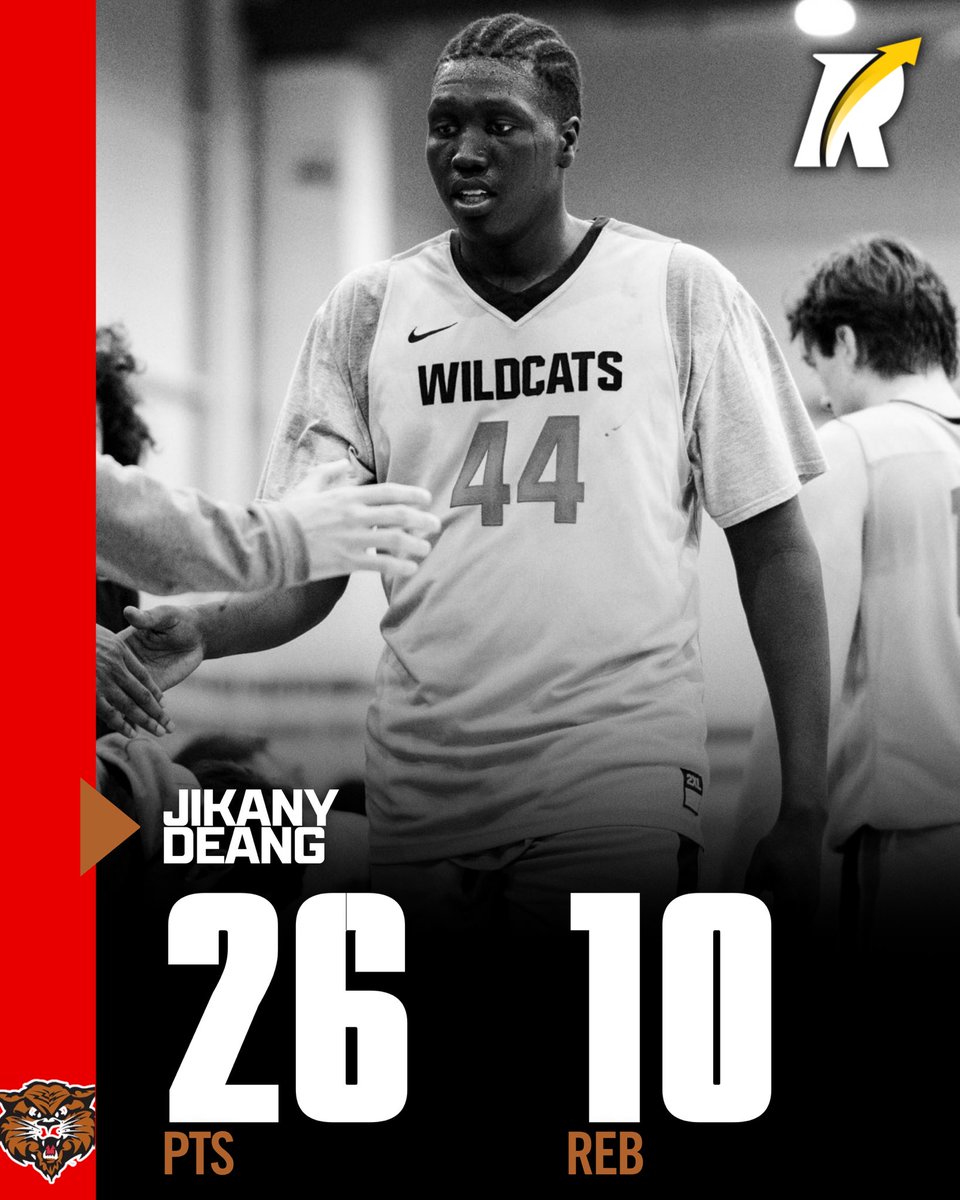JC: 6’11 forward Jikany Deang (North Dakota State College of Science) continued his dominant start with 26 points and 10 rebounds, knocking down 6–8 from three in a 112-65 victory.

Through his first four games, he’s averaging 22.5 points, 10.1 rebounds, while shooting 51.6% from