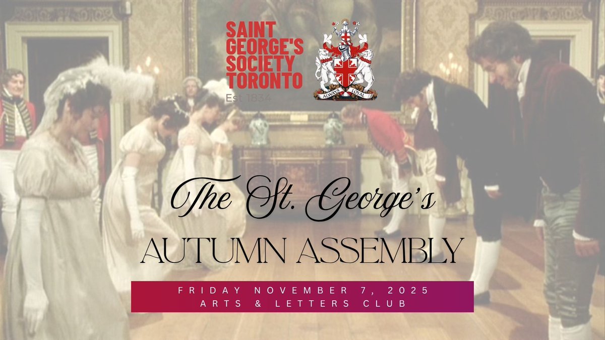 St. George's Society Toronto tweet media