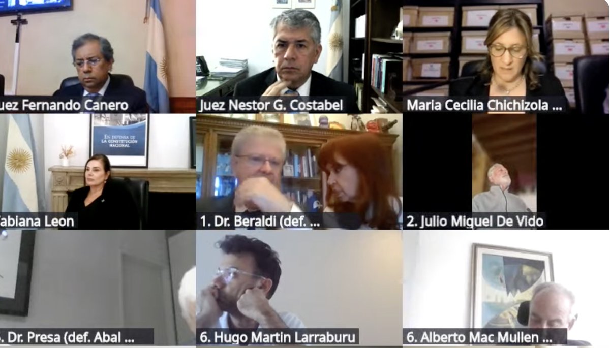 La ladrona más grande de la historia argentina en el juicio por la causa cuadernos.