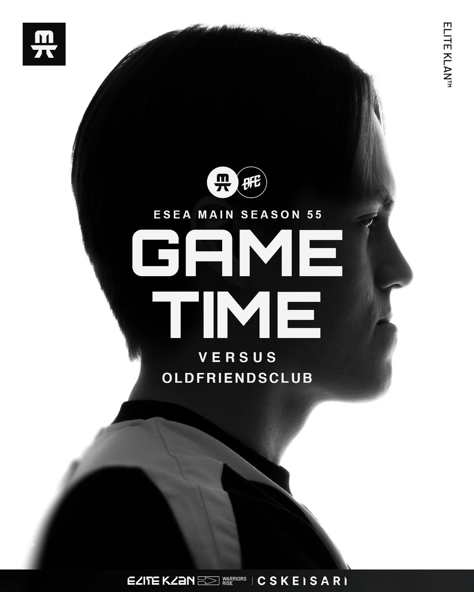 Game #🔟

🕘 21:00 EET
🆚 <a href="/OldFriendsClub_/">OldFriendsClub</a> 
📺 twitch.tv/eliteklangg
🎙️ <a href="/biist1val/">biisti</a> 

#WarriorsRise