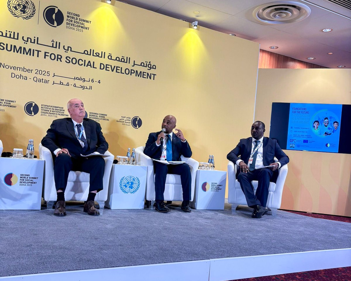 Championing quality education at #SocialSummit2025 in Doha!

GPE High-Level Envoy <a href="/nesmymanigat/">Nesmy Manigat</a> and GPE youth leaders spotlighted the urgent need to invest in foundational learning, girls’ education, and inclusive classrooms to drive growth, equity and innovation.

#FundEducation