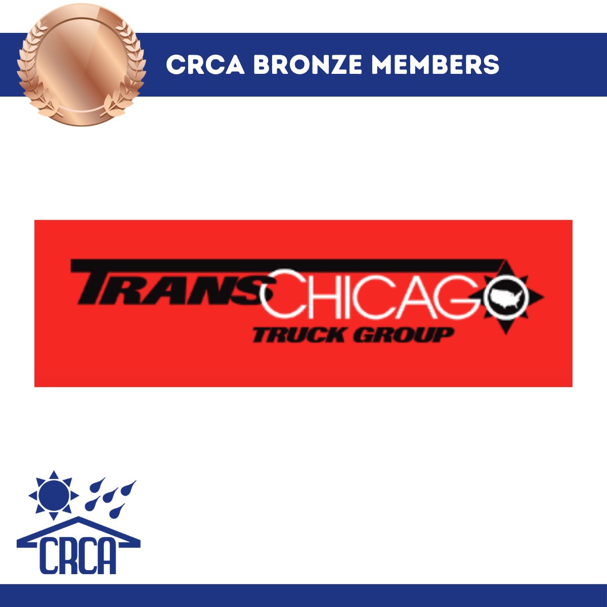 CRCA is excited to welcome TransChicago Truck Group as a new Bronze Member! To learn more about them and our upgraded memberships, visit crca.org/Upgraded-Membe….