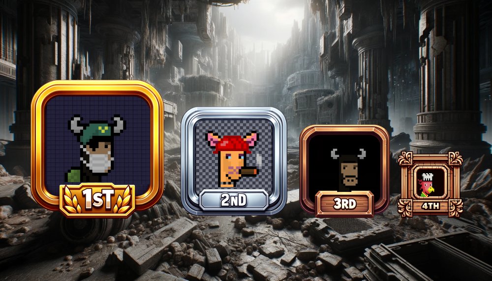 ⚔ Shillverse Arena Results ⚔

 Fighters: 9
 Rounds: 4
 Fights: 11
 1st @bartjez_ #110 - 40 $ROOT
 2nd <a href="/VP4TechLife/">Chris</a> #471 - 30 $ROOT
 3rd <a href="/KRMKTWN/">𝗞𝗥𝗠₭TⵣWN</a> #49 - 15 $ROOT
 4th <a href="/Wookiewins2/">Wookiewins</a> #519 - 15 $ROOT

 #TheShillverse