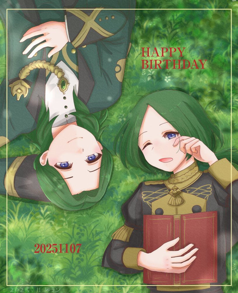 リンハルトお誕生日！
おめでとう〜！

#リンハルトフォンヘヴリング生誕祭2025
#FE3H