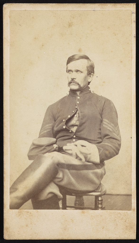 Many Civil War soldiers suffered multiple wounds during their service. One soldier, Henry Scott, 5th MA Lt Arty., was first wounded in the face at Gettysburg.  Scott's bad luck continued at Mine Run on Nov. 27, 1863, where an artillery shell fragment wounded the his left hand.