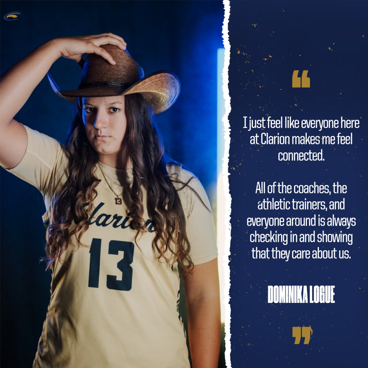 Clarion Golden Eagles tweet media