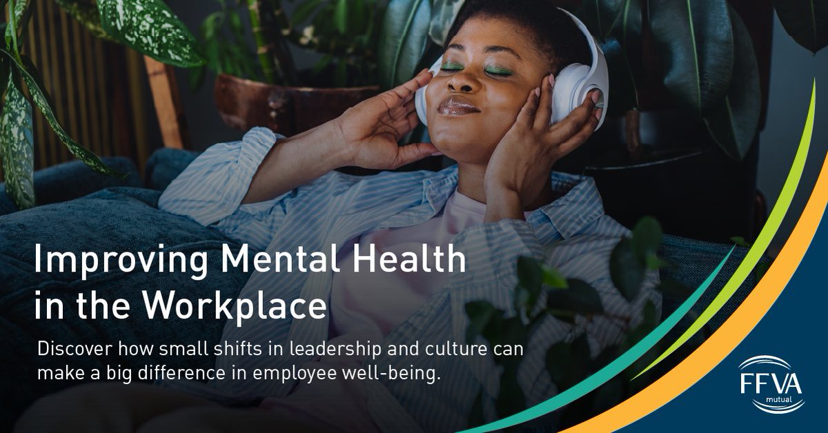 Mental health at work is more than a wellness initiative. Our latest blog explores how heavy workloads and limited recovery time can increase the risk, not just to well-being, but to workplace safety. Read more ow.ly/iTkB50Xgtae #MentalHealth #FFVAMutual #WorkersComp