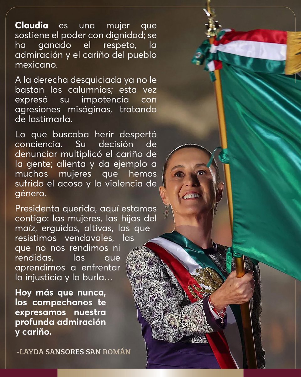 Layda Sansores tweet media