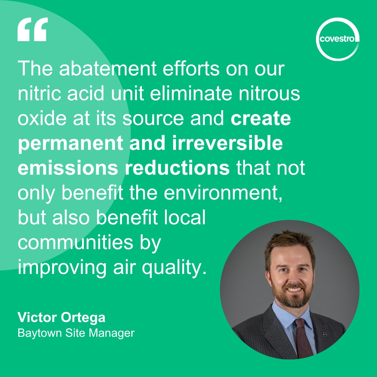10M carbon credits—and counting! 🎉
 
Our N₂O abatement project <a href="/CovestroBaytown/">Covestro Baytown</a> is one of the most impactful industrial sustainability projects in the United States. 
 
Find out more: covestro.com/press/pioneeri…