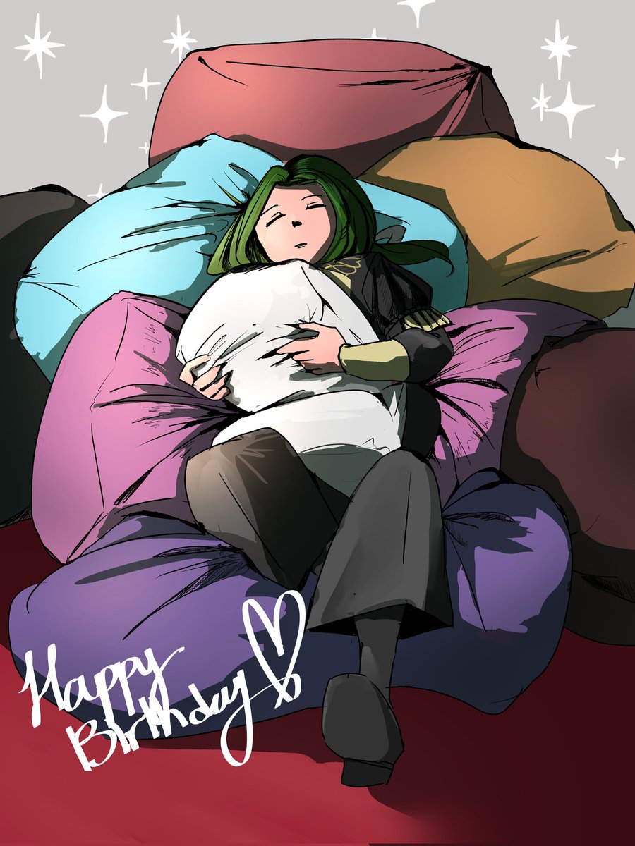Hyakuendama_100's tweet photo. #リンハルトフォンヘヴリング生誕祭2025

枕いっぱいで幸せ https://t.co/4QbIbGB4Ho