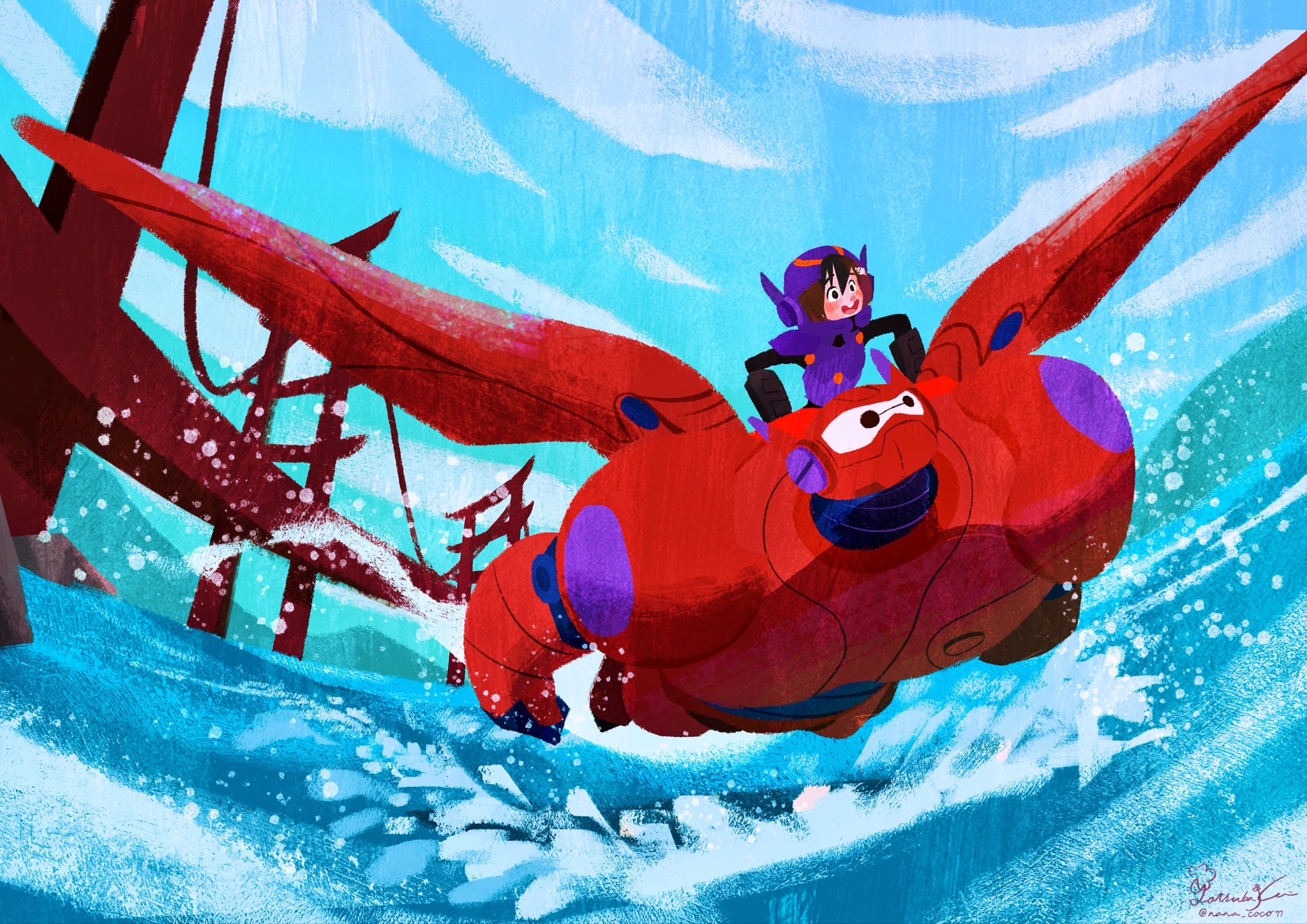 ベイマックス♡（感謝） ベイマックススクリーンデビュー - Search / X