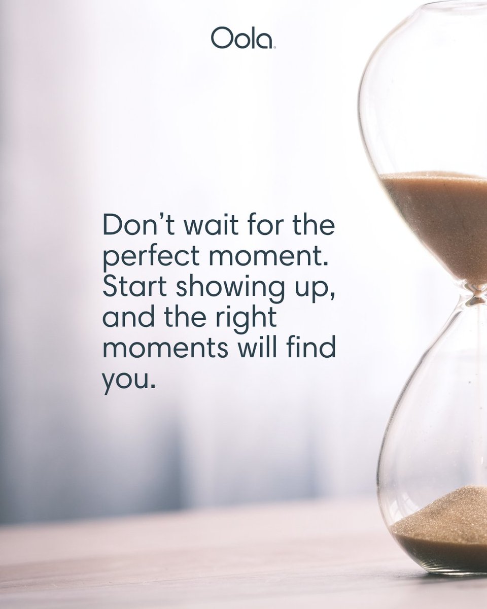 There’s magic in the moments you decide to begin — even before you’re ready. ✨

#ThursdayThoughts #MotivationDaily #DreamChaser #PurposeDrivenLife #OolaLife #1B7