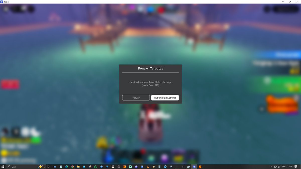 Egi07Riot's tweet photo. @IndiHome @kemkomdigi @OmbudsmanRI137 @BPKN_RI Disconnect lagi jam 22:00 game Roblox https://t.co/K8gvxCPJ6s