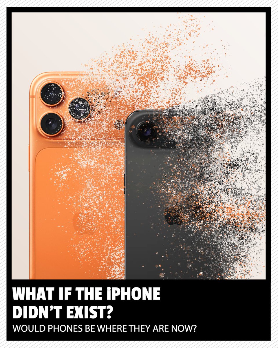 cexindia's tweet photo. In an alternate universe where the iPhone was never made, would phones be what they are today? Could Blackberry have survived and shaped the mobile landscape?

#CeX #CeXIndia #iPhones #AlternateUniverse #MobileEvolution https://t.co/lgrVLsbmkI