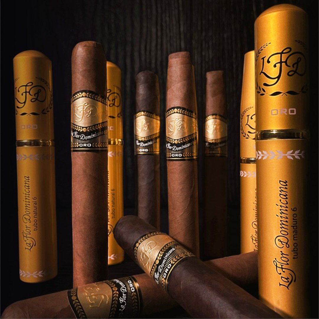 JSchwartzCigar's tweet photo. The wait is over! Every size for the LFD Oro is officially back in stock and that includes the new non-tubo 🤩 #LFD #Oro #Cigars #NowInStock
https://t.co/IsjhI5ngZ5 https://t.co/YtVtz5Dp4X