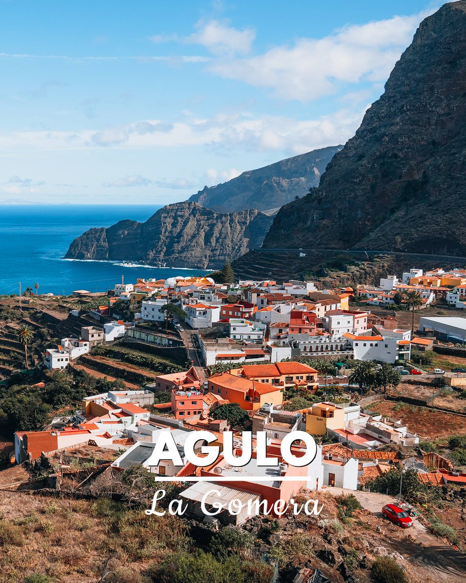 LosPueblosmbe's tweet photo. 📍 Agulo (La Gomera) 🌿

Conocido como “el Bombón de La Gomera”, este precioso pueblo —certificado como uno de Los Pueblos Más Bonitos de España en 2021— te enamora con sus vistas al Atlántico y al Teide. 🌊🏔️

Muy cerca del Parque Nacional de Garajonay, es un paraíso para los amantes del senderismo y la naturaleza. 🌳✨

#Agulo #LaGomera #Canarias #PueblosConEncanto #TurismoRural #EspañaBonita