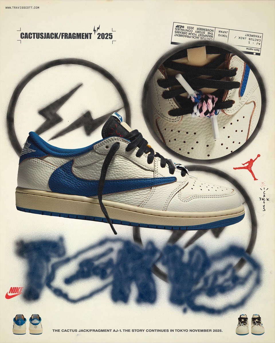 CACTUS JACK TOKYO POP UPが国内11月7日（金）〜11月9日（日）に開催