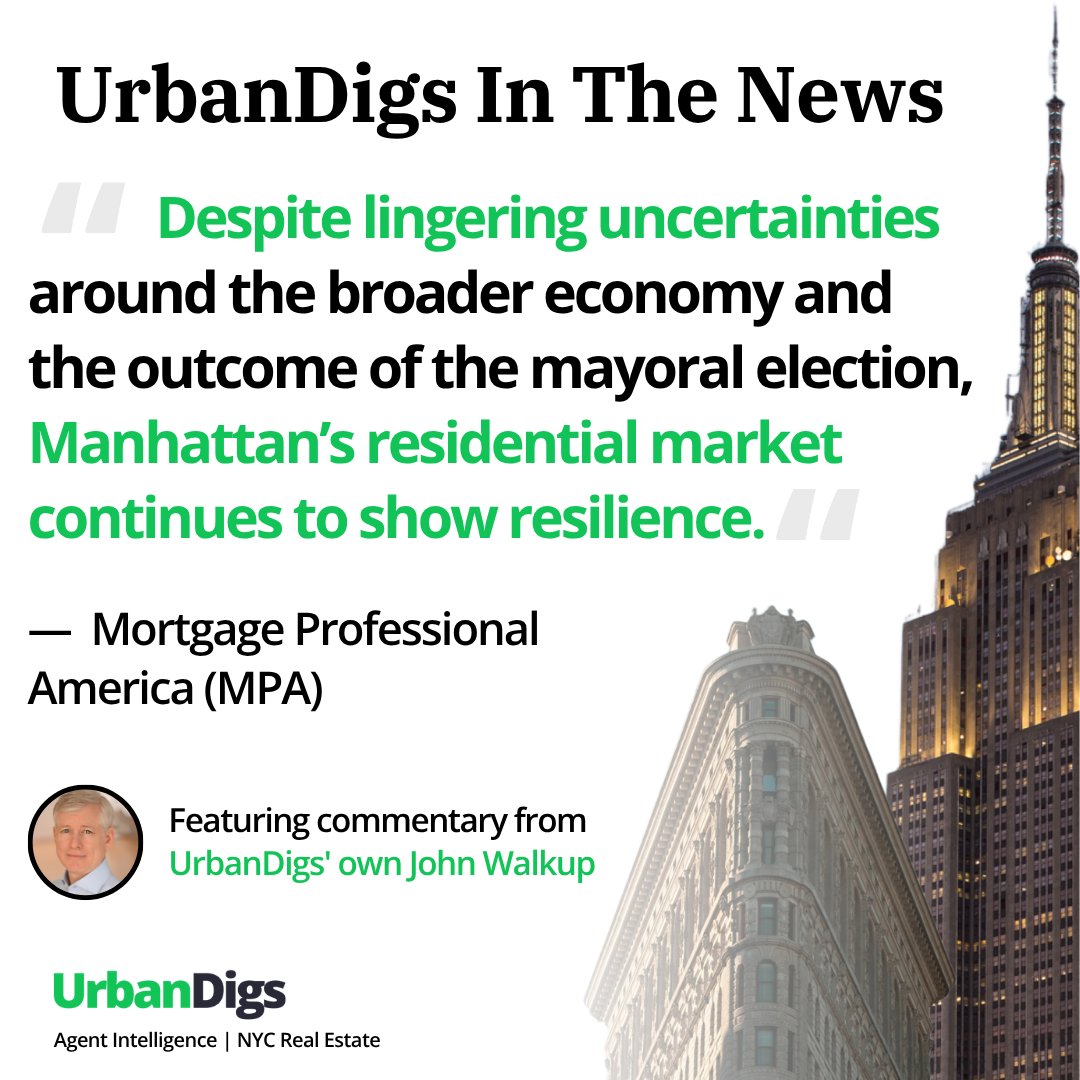 Is NYC facing a mass exodus after Zohran Mamdani’s win — or is it much ado about nothing? 

Find out what experts are saying in the latest <a href="/MPAMagazineUS/">Mortgage Professional America Magazine</a> article by <a href="/MattSextonPxP/">Matt Sexton</a>, featuring commentary from UrbanDigs' own John Walkup.
tryurbandigs.com/4nMfNAv

#UrbanDigs