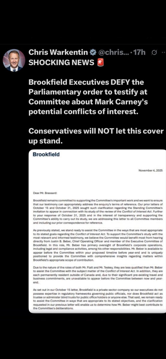 Harmony47383691's tweet image. WTFU Canada..🤨.. IMHO Carney Wants Power He Wants To Be King &amp;amp; He Doesn’t Care Who He Hurts To Get It.. We Need To Unite #LiberalsMUSTGo Now His Executive’s Defy Parliament How Do U Say Guilty Without Out Saying Guilty..Mark Carney Is A Fraud youtu.be/btlJnSwOotM?si… via @YouTube
