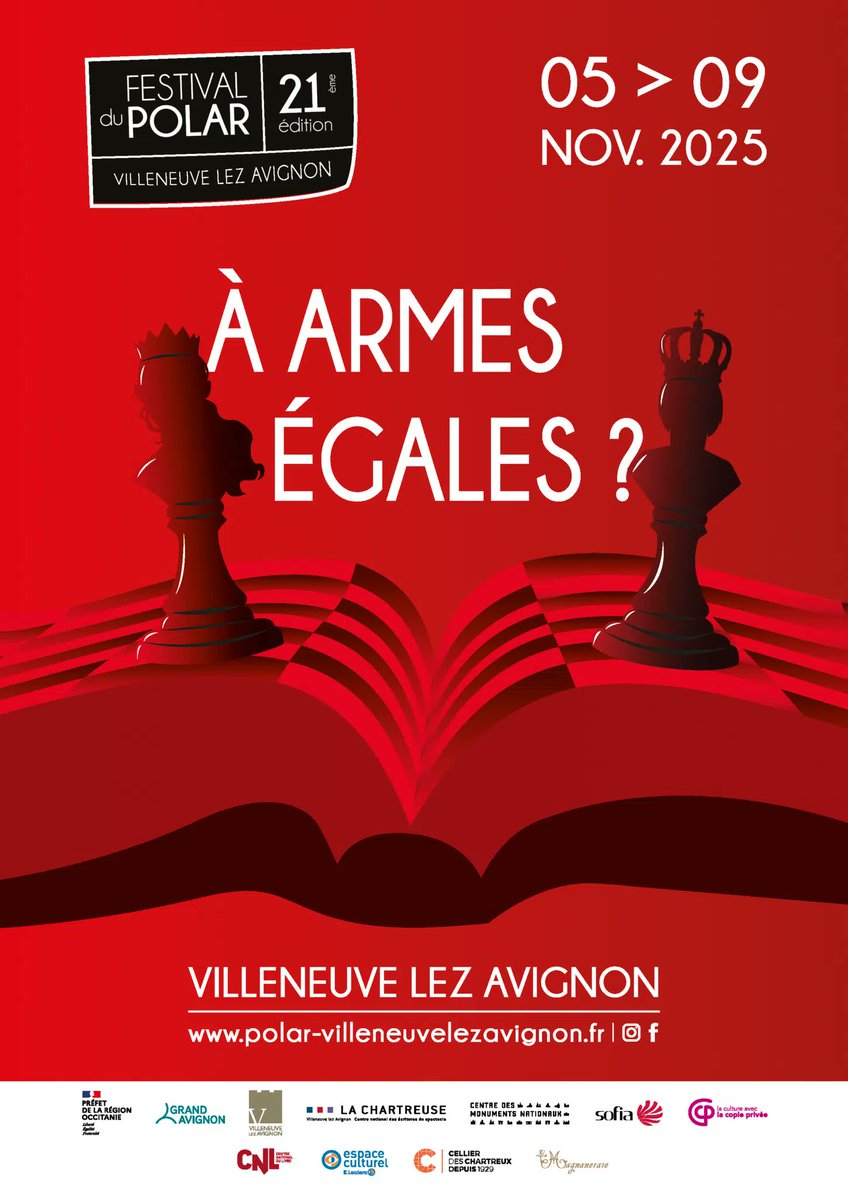 Retrouvez Bernard Poirette ce week-end au Festival du Polar 2025 de Villeneuve lez Avignon pour plusieurs entretiens et tables rondes : 
le programme complet sur ce lien 
polar-villeneuvelezavignon.fr